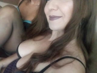 LadyAndTransy Anal en Webcam Live - Photo 4/13