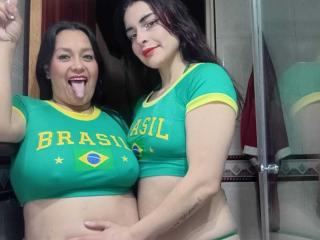 SaraAndMarilyn69 Blowjob XXX Cams - Photo 7/21