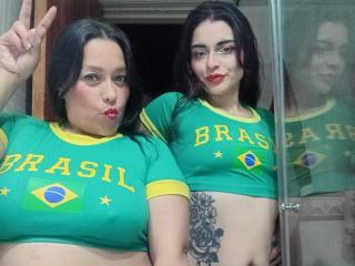 SaraAndMarilyn69 Blowjob XXX Cams - Photo 6/21